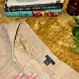 Ann-taylor Women's Tan and Cream Trousers